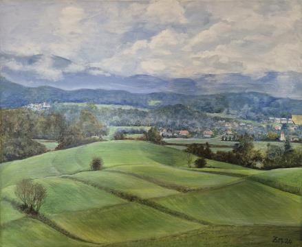 Rafolče (Akril-platno - 50x60) Milena Zanoškar